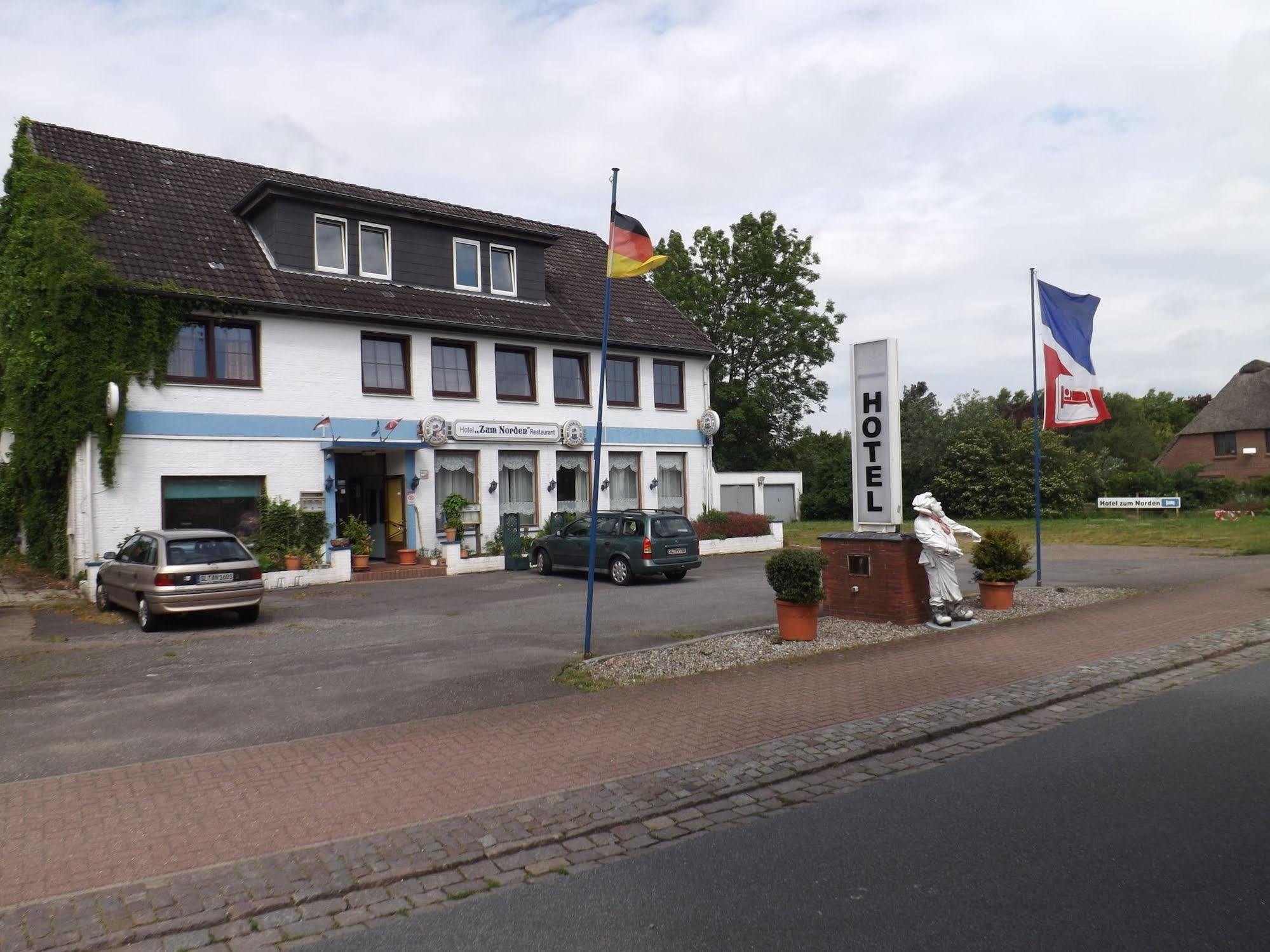 Landgasthof "Hotel Zum Norden" Jagel المظهر الخارجي الصورة